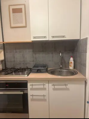 Kuchnia lub aneks kuchenny w obiekcie Zakątek