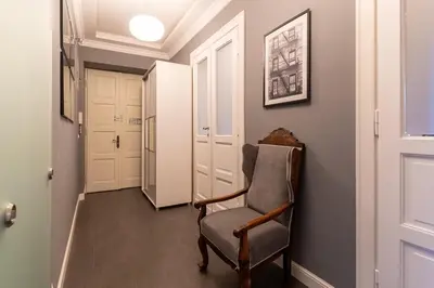 Część wypoczynkowa w obiekcie Warsaw Concierge Wilcza