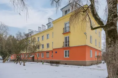 Obiekt Vibrant Mokotów Business Centre Apartment Warsaw by Noclegi Renters zimą