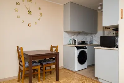 Kuchnia lub aneks kuchenny w obiekcie Żuromińska Comfort Studio by BookingHost