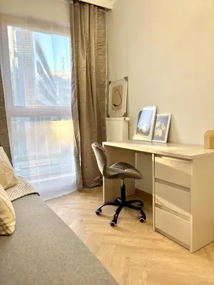 Plan piętra w obiekcie Golden Stay Luxury 3-Bedroom Apartment in Warsaw