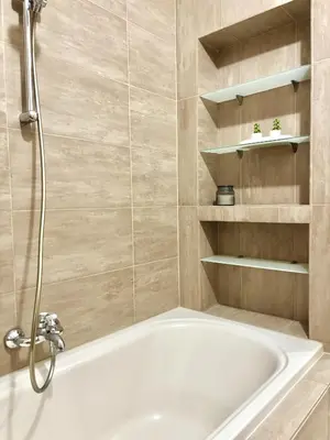 Łazienka w obiekcie Chłodna Premium 2-Bedroom Apartment, City Center