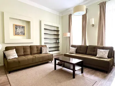 Część wypoczynkowa w obiekcie AAA STAY Premium Apartments Old Town Warsaw