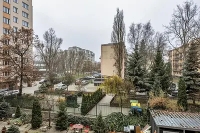 Budynek, w którym mieści się apartament
