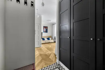 Plan piętra w obiekcie Włochy Apt - Parking, Lake and Park View - by Rentujemy
