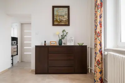 Plan piętra w obiekcie Kino Femina Homely Apartment by BookingHost