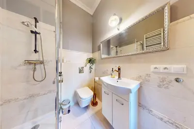 Łazienka w obiekcie Ivory Studio Deluxe City Center Hoza