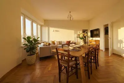 Część wypoczynkowa w obiekcie Maison Beige by VAYA STAYS