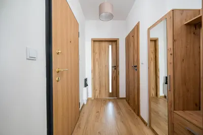 Plan piętra w obiekcie Bokserska Apartment with FREE Parking by BookingHost