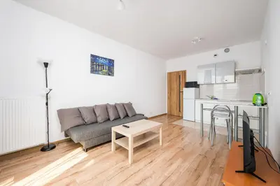 Kuchnia lub aneks kuchenny w obiekcie Bokserska Apartment with FREE Parking by BookingHost