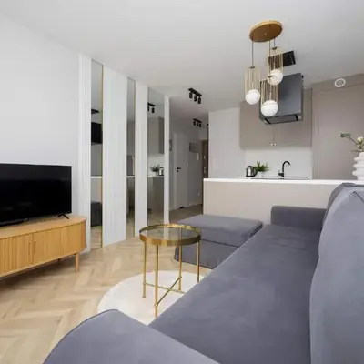 Cosy Apartment in the Centre Remote Work by Noclegi Renters