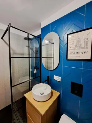 Łazienka w obiekcie Chillout City Center Apartment PN73