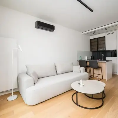 Grzybowska 12th Floor Comfort Apartment by BookingHost