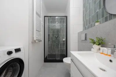 Łazienka w obiekcie Elegant Apartment Szafrańców by Noclegi Renters