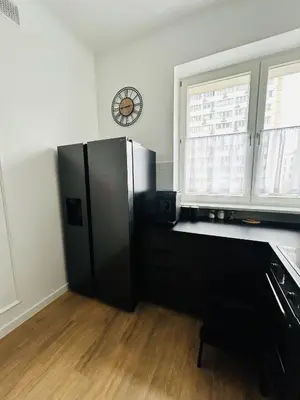 Kuchnia lub aneks kuchenny w obiekcie Apartament Warszawa