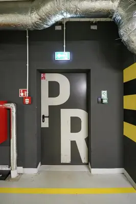 Plan piętra w obiekcie Herbu Oksza Apartment Ursus AC Parking by Mia