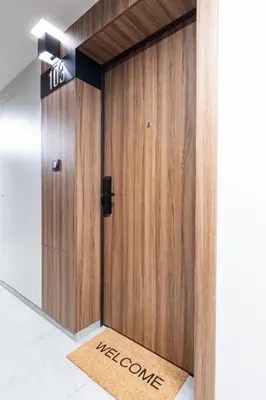 Plan piętra w obiekcie Herbu Oksza Apartment Ursus AC Parking by Mia