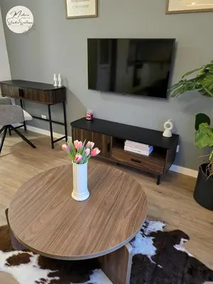 Telewizja i/lub zestaw kina domowego w obiekcie Modern Studio Szałasa