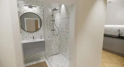 Łazienka w obiekcie 20 min od centrum Warszawy przytulny apartament z ogródkiem