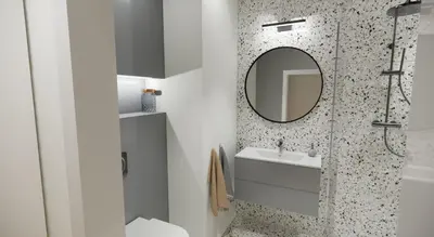 Łazienka w obiekcie 20 min od centrum Warszawy przytulny apartament z ogródkiem