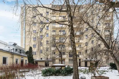 Obiekt Lumina lux apartment with balcony in the center of Warsaw zimą