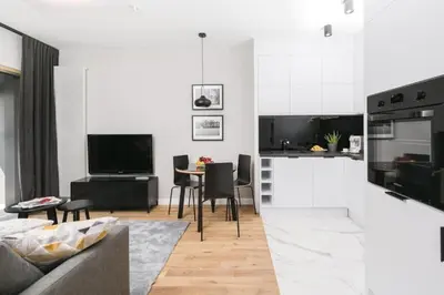 Kuchnia lub aneks kuchenny w obiekcie Urban Apartaments - Great Location - City Center - Mennica 41