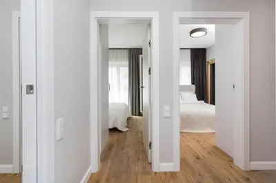Łóżko lub łóżka w pokoju w obiekcie Urban Apartaments - Great Location - City Center - Mennica 41