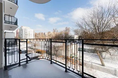 Balkon lub taras w obiekcie Art Deco Mokotów Suites - Parking & Gym by Downtown Apartments