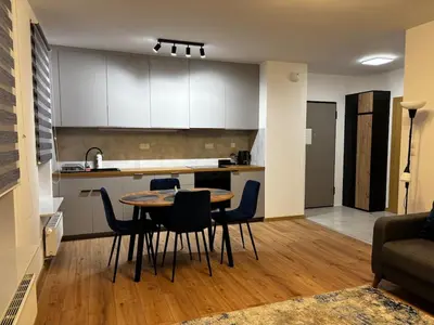 Kuchnia lub aneks kuchenny w obiekcie Green Bemowo! Free Garage! - BOOK IT WARSAW