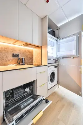 Kuchnia lub aneks kuchenny w obiekcie I PerfectApart I Pileckiego 59 I Parking I 419 & 417