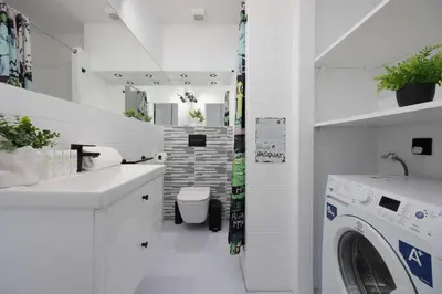Plan piętra w obiekcie Cosy Studio for 3 People in the Warsaw Center by Noclegi Renters
