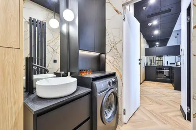 Plan piętra w obiekcie Kasprzaka 29 Wola Tower Apt z Wanną i Widokiem Na Panoramę Centrum By Perfect Apart 1231