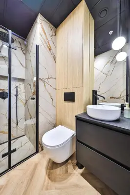 Łazienka w obiekcie Kasprzaka 29 Wola Tower Apt z Wanną i Widokiem Na Panoramę Centrum By Perfect Apart 1231