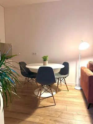 Część wypoczynkowa w obiekcie Apartament A142 , near Airport Chopin , free parking