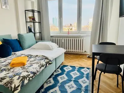 Część wypoczynkowa w obiekcie Dream Life Apartment