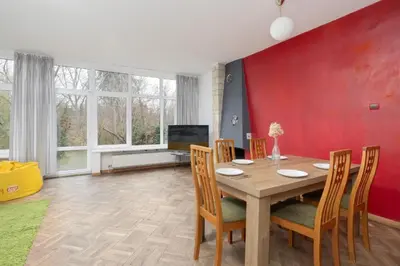 Część wypoczynkowa w obiekcie Rzymska Warsaw House Apartment by Solarento