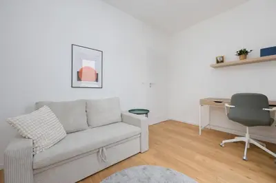 Część wypoczynkowa w obiekcie Gocław Prime Apartments Umińskiego by Solarento
