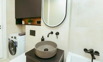 Łazienka w obiekcie Comfy Stay Saska Studio