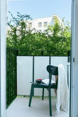 Balkon lub taras w obiekcie Comfy Stay Saska Studio