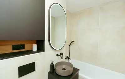Łazienka w obiekcie Comfy Stay Saska Studio