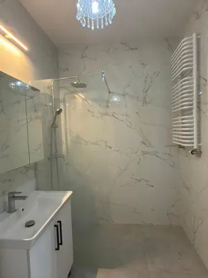 Łazienka w obiekcie Mila Apartment Mokotow