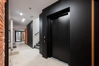 Plan piętra w obiekcie Na Okrzei Serce Pragi Chic Apartment by BookingHost