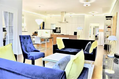 Kuchnia lub aneks kuchenny w obiekcie Luxury Apartments MONDRIAN Market Square III