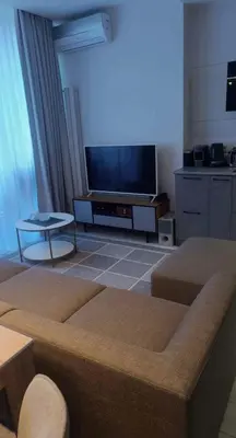 Telewizja i/lub zestaw kina domowego w obiekcie Apartment Miejski Punkt