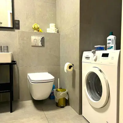 Łazienka w obiekcie Apartamenty Domaniewska