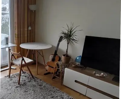 Telewizja i/lub zestaw kina domowego w obiekcie Maciejewo