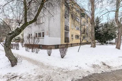 Obiekt Lumina cozy 3-room apart near the metro station zimą
