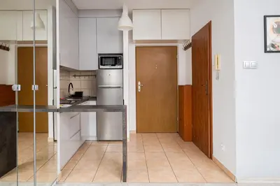 Kuchnia lub aneks kuchenny w obiekcie Piaskowa Comfort Apartment by BookingHost