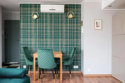 Część wypoczynkowa w obiekcie Ogród Saski Harmony Apartment by BookingHost