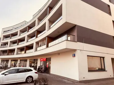 Budynek, w którym mieści się apartament